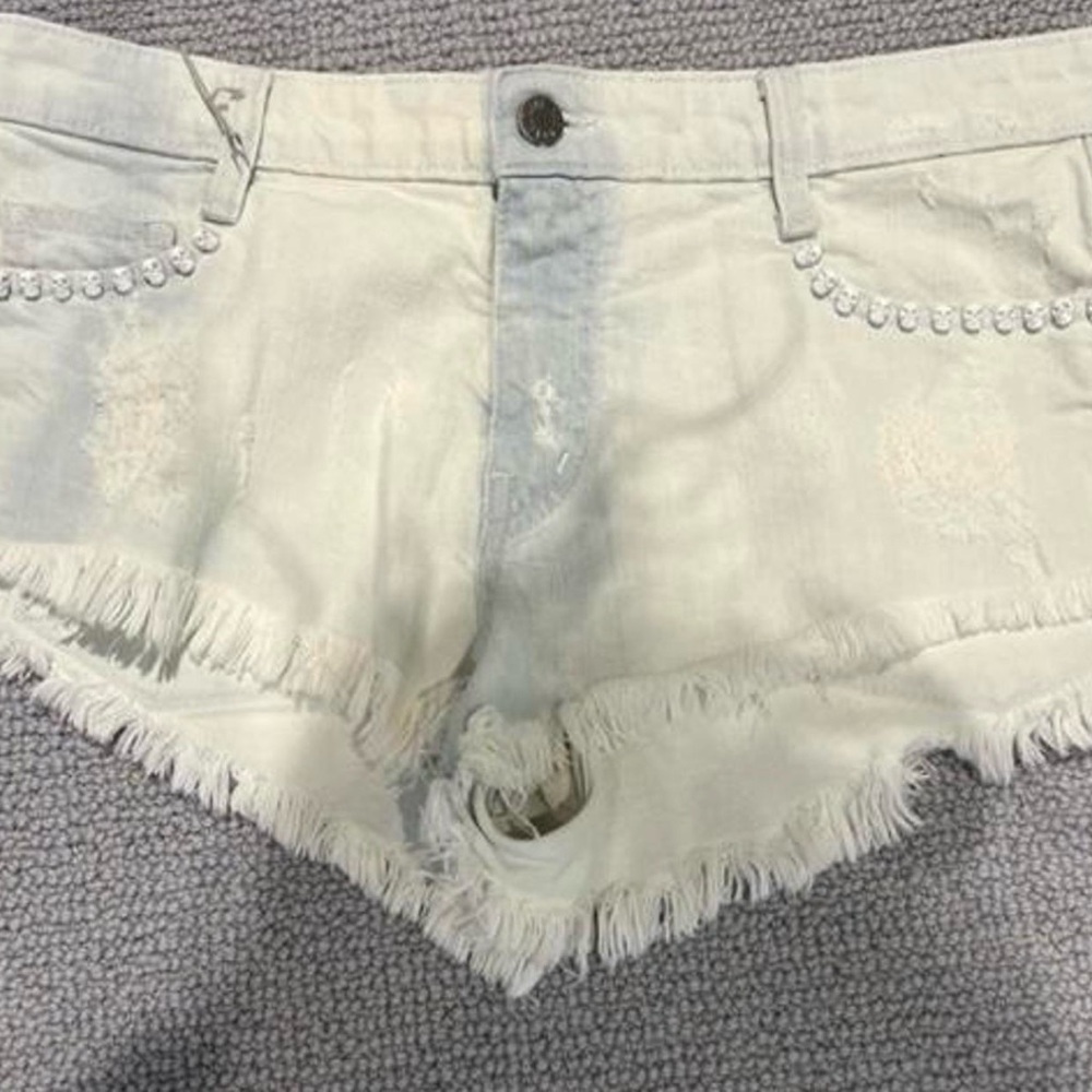 Brand new with tags Zadig & Voltaire denim cut-offs